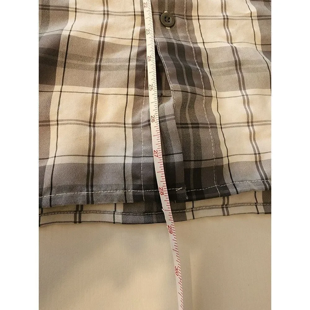 The North Face Men's Large Gray Button Down Shirt